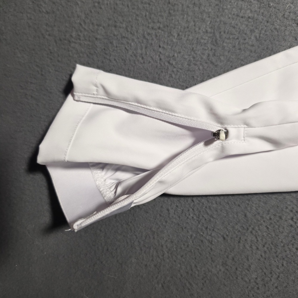 Primo Golf Joggers Mens 32 Ext Tall White Tapered Ankle Zip Performance Pants - Picture 6 of 9